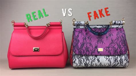 real vs fake dolce gabbana bags|authentic dolce and gabbana purses.